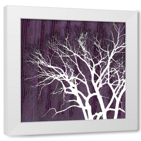 Aurora Silhouette I White Modern Wood Framed Art Print by Ludwig, Alicia