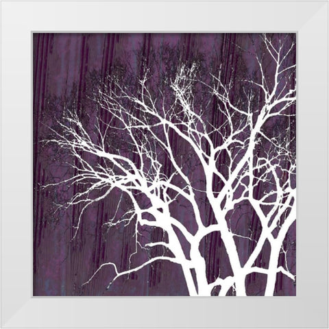 Aurora Silhouette I White Modern Wood Framed Art Print by Ludwig, Alicia