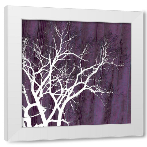 Aurora Silhouette II White Modern Wood Framed Art Print by Ludwig, Alicia