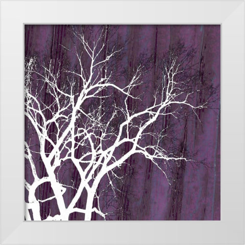 Aurora Silhouette II White Modern Wood Framed Art Print by Ludwig, Alicia