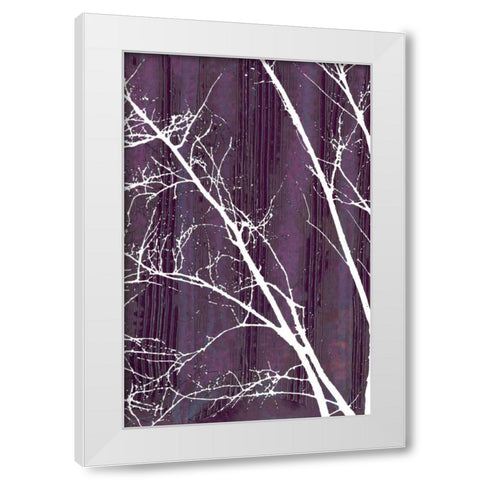 Aurora Silhouette III White Modern Wood Framed Art Print by Ludwig, Alicia