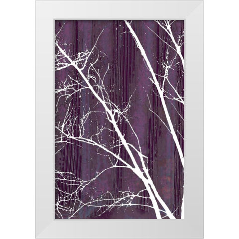 Aurora Silhouette III White Modern Wood Framed Art Print by Ludwig, Alicia