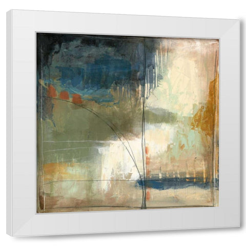 Maritime Vision I White Modern Wood Framed Art Print by Goldberger, Jennifer