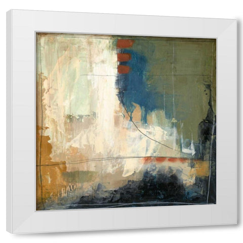 Maritime Vision II White Modern Wood Framed Art Print by Goldberger, Jennifer