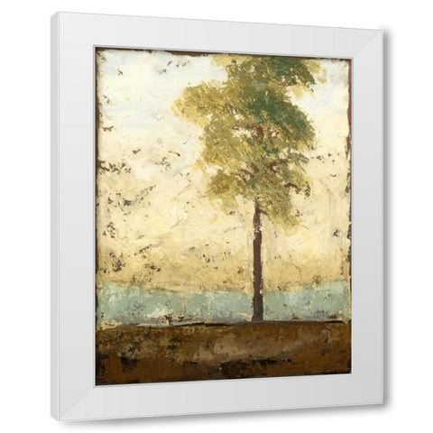 Soliloquy II White Modern Wood Framed Art Print by Meagher, Megan