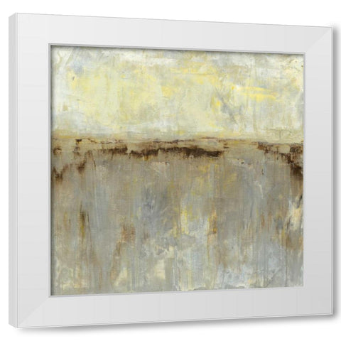 First Light II White Modern Wood Framed Art Print by Holland, Julie