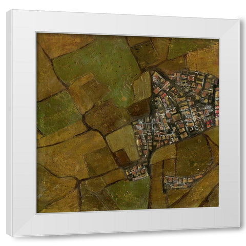 High Altitude I White Modern Wood Framed Art Print by Fagalde, Jarman