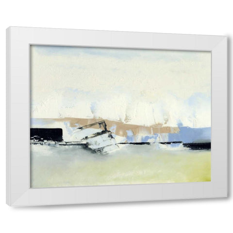 Northwest Passage VIII White Modern Wood Framed Art Print by Gordon, Sharon