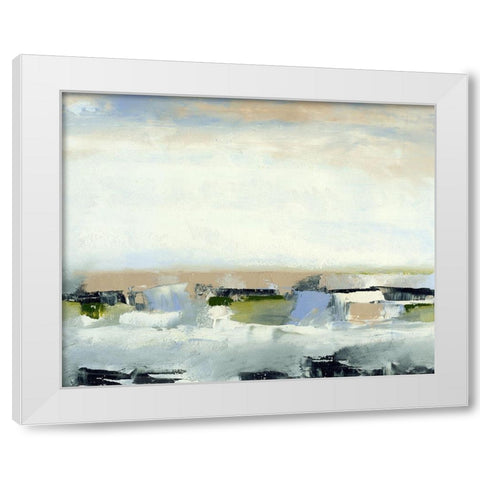 Northwest Passage IX White Modern Wood Framed Art Print by Gordon, Sharon