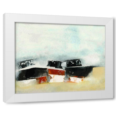 Northwest Passage XII White Modern Wood Framed Art Print by Gordon, Sharon