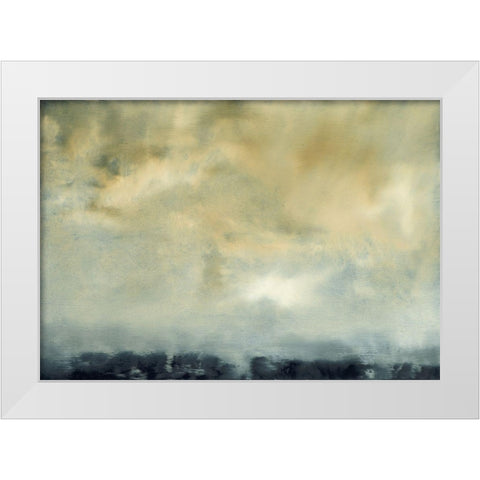 Clouds VI White Modern Wood Framed Art Print by Gordon, Sharon