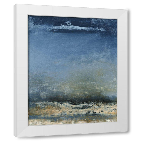 Mystic II White Modern Wood Framed Art Print by Gordon, Sharon