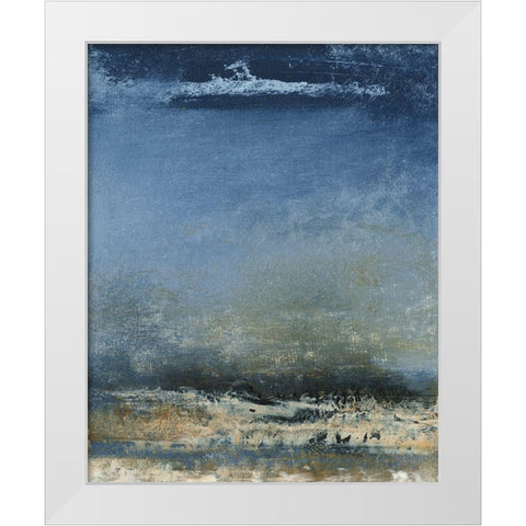 Mystic II White Modern Wood Framed Art Print by Gordon, Sharon