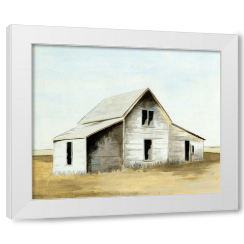 Amarillo II White Modern Wood Framed Art Print by Meagher, Megan
