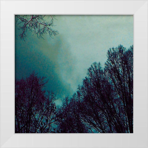 Nocturne I White Modern Wood Framed Art Print by Ludwig, Alicia