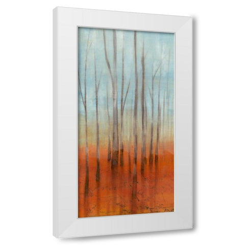 Birch Forest I White Modern Wood Framed Art Print by Goldberger, Jennifer