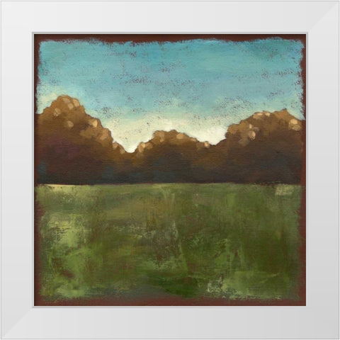 Rural Retreat IV White Modern Wood Framed Art Print by Zarris, Chariklia