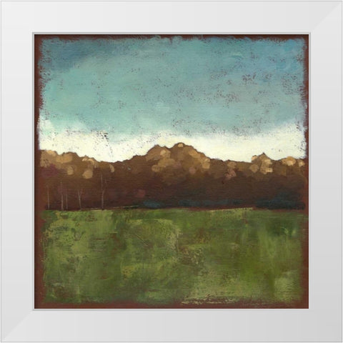 Rural Retreat VIII White Modern Wood Framed Art Print by Zarris, Chariklia