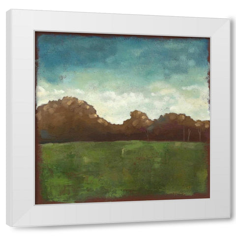 Rural Retreat IX White Modern Wood Framed Art Print by Zarris, Chariklia