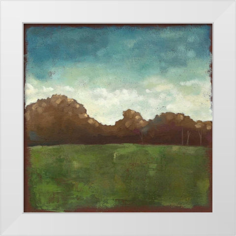 Rural Retreat IX White Modern Wood Framed Art Print by Zarris, Chariklia