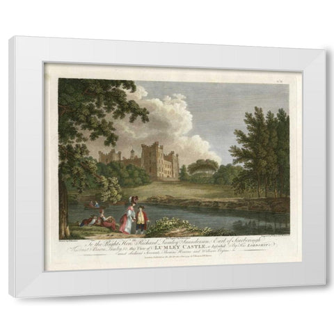 Days of Leisure I White Modern Wood Framed Art Print by Hearne, T.