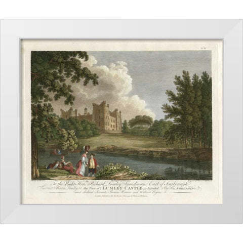 Days of Leisure I White Modern Wood Framed Art Print by Hearne, T.
