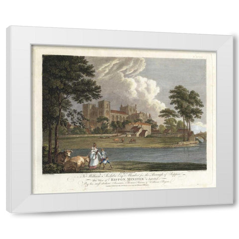 Days of Leisure II White Modern Wood Framed Art Print by Hearne, T.