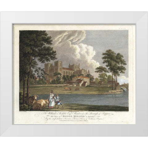 Days of Leisure II White Modern Wood Framed Art Print by Hearne, T.