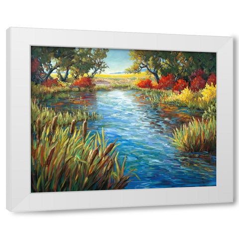 That Light White Modern Wood Framed Art Print by Pfannmuller, A. A.