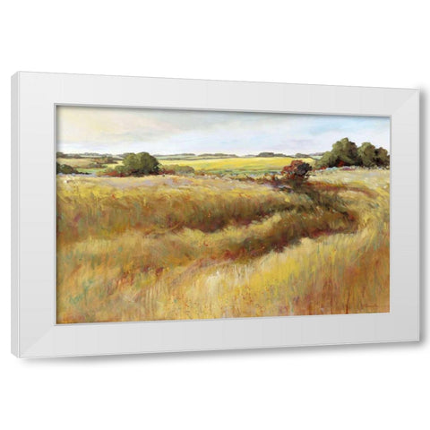 Moving Free White Modern Wood Framed Art Print by Pfannmuller, A. A.