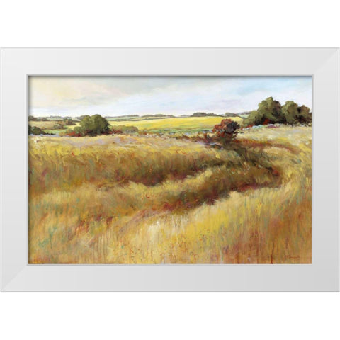 Moving Free White Modern Wood Framed Art Print by Pfannmuller, A. A.