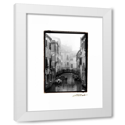 Waterways of Venice II White Modern Wood Framed Art Print by DeNardo, Laura