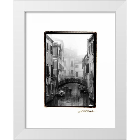 Waterways of Venice II White Modern Wood Framed Art Print by DeNardo, Laura