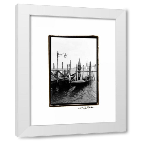 Waterways of Venice IV White Modern Wood Framed Art Print by DeNardo, Laura