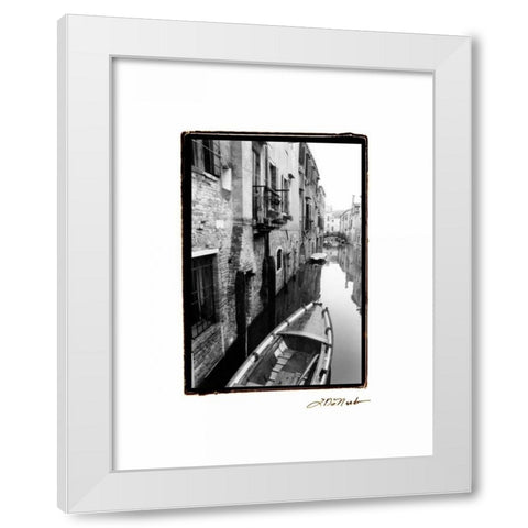 Waterways of Venice V White Modern Wood Framed Art Print by DeNardo, Laura