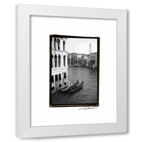Waterways of Venice VI White Modern Wood Framed Art Print by DeNardo, Laura