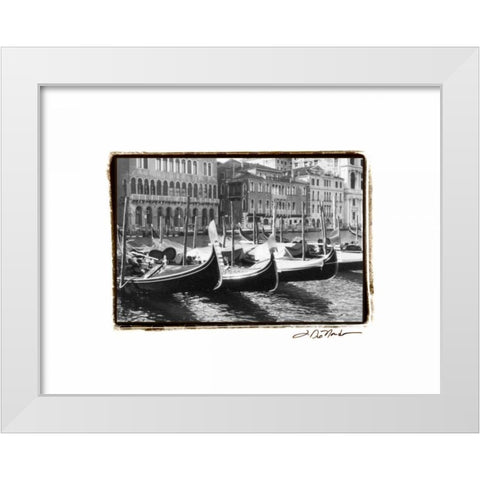 Waterways of Venice X White Modern Wood Framed Art Print by DeNardo, Laura