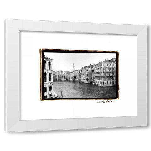 Waterways of Venice XII White Modern Wood Framed Art Print by DeNardo, Laura