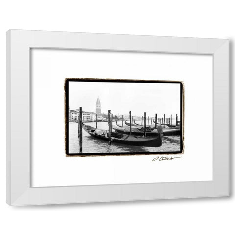 Waterways of Venice XV White Modern Wood Framed Art Print by DeNardo, Laura