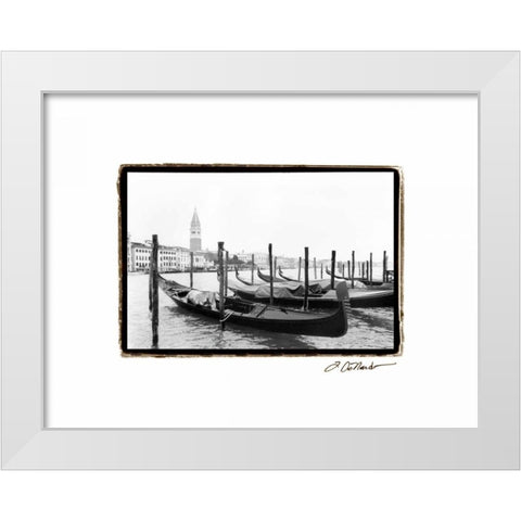 Waterways of Venice XV White Modern Wood Framed Art Print by DeNardo, Laura