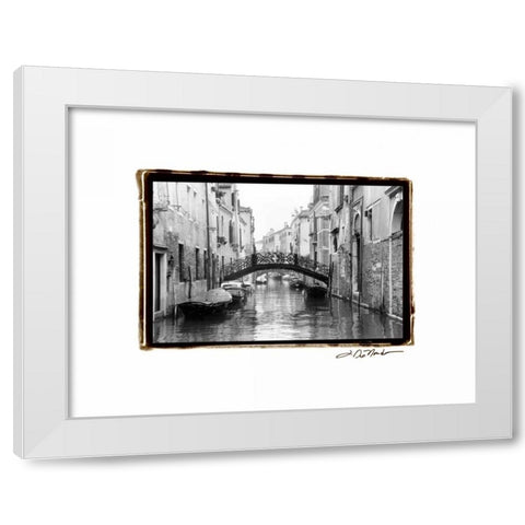 Waterways of Venice XVII White Modern Wood Framed Art Print by DeNardo, Laura