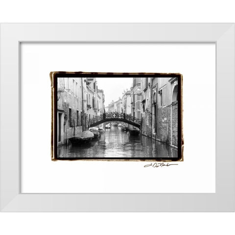 Waterways of Venice XVII White Modern Wood Framed Art Print by DeNardo, Laura