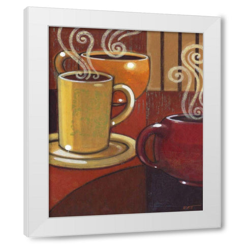 Wake Up Call II White Modern Wood Framed Art Print by Wyatt Jr., Norman