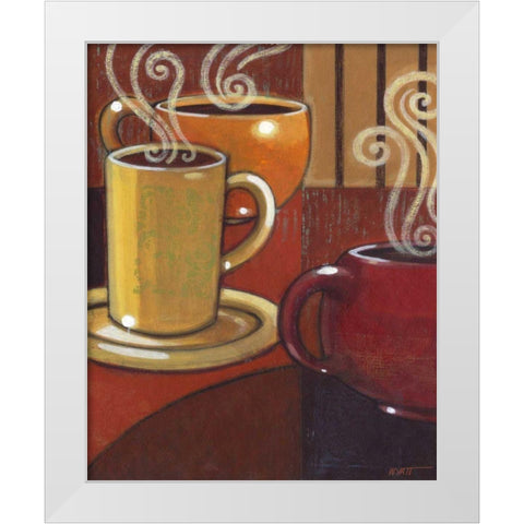 Wake Up Call II White Modern Wood Framed Art Print by Wyatt Jr., Norman