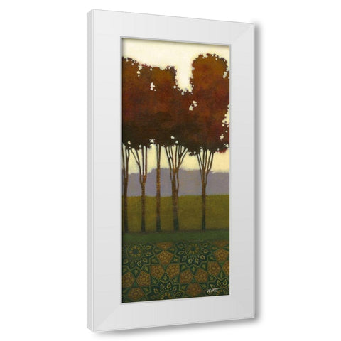 Dreamers Grove II White Modern Wood Framed Art Print by Wyatt Jr., Norman