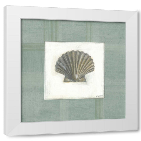 Sea Breeze I White Modern Wood Framed Art Print by Wyatt Jr., Norman
