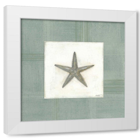 Sea Breeze III White Modern Wood Framed Art Print by Wyatt Jr., Norman