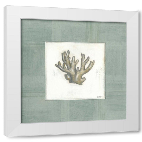 Sea Breeze IV White Modern Wood Framed Art Print by Wyatt Jr., Norman