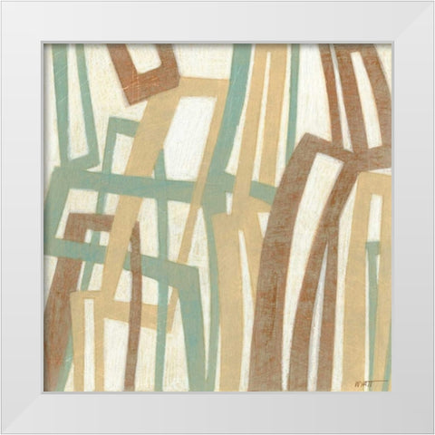 Arbor Day II White Modern Wood Framed Art Print by Wyatt Jr., Norman