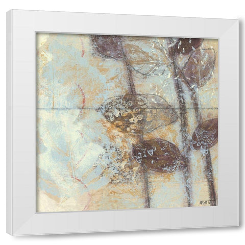 Replenish III White Modern Wood Framed Art Print by Wyatt Jr., Norman